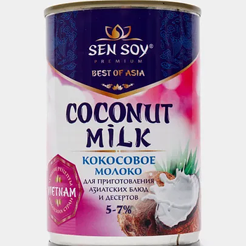 Sen Soy Премиум кокосовое молоко coconutmilk 400мл 1/24