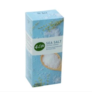 Крупная йодированная морская соль 500гр